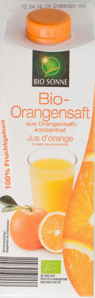 Bio-Orangensaft