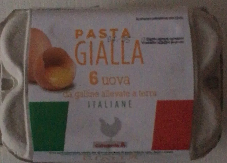 Uova pasta gialla