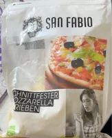 Schnittfeste Mozzarella gerieben