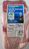 Unsmoked back bacon joint