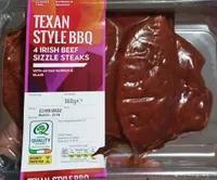 Texan Style BBQ Beef Sizzle Steaks