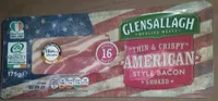 American style bacon.
