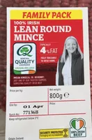 Lean round mince