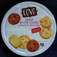 Danish Butter Cookies & Chocolate Chip Cookies