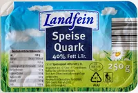 Speisequark 40% Fett i. Tr.