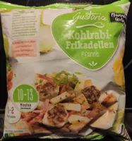 Kohlrabi-Frikadellen Pfanne