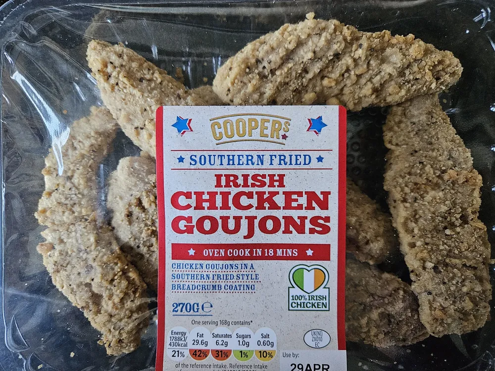 Southern fried Irish Chicken Goujons