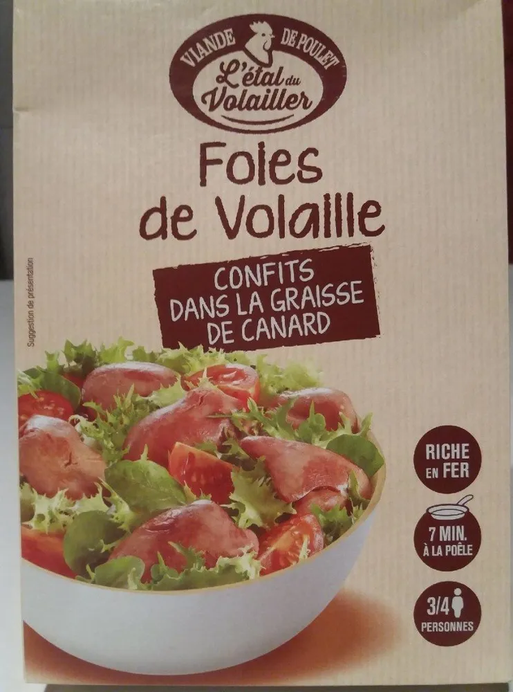 Foies de volaille