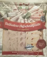 Delikatess Aufschnittplatte