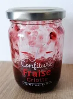 Confiture fraise griotte