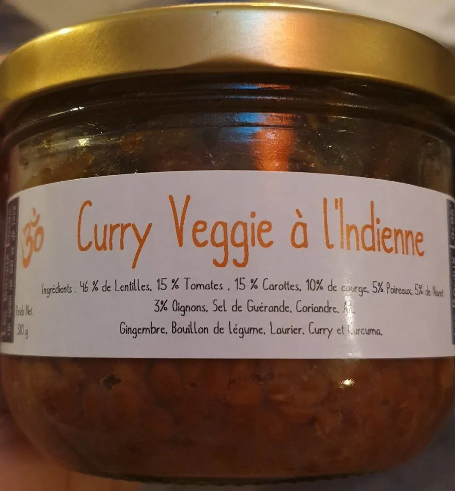 Curry Veggie à l'indienne