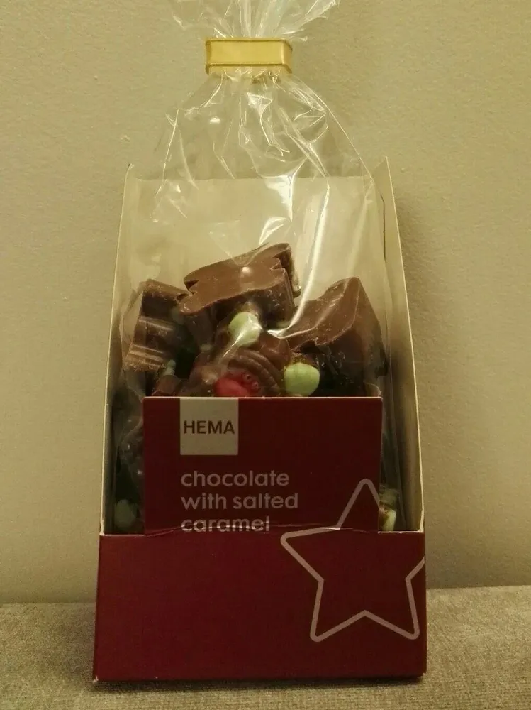 Chocolate with salted caramel