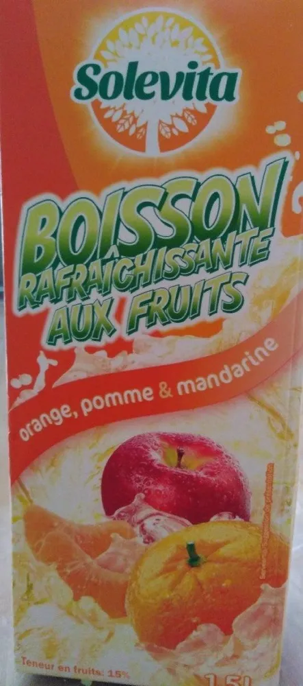 Boisson rafraîchissante aux fruits