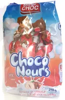 Choco Nours - Bonbons de chocolat fourrés au lait et aux noisettes
