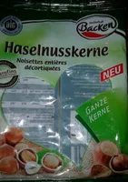 Haselnusskerne ganz