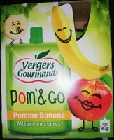 Compote en gourdes Pomme Banane