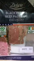 Black pepper beef pastrami