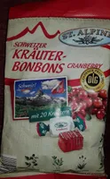 Schweizer KRÄUTER-BONBONS - Cranberry
