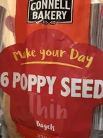 Connell Bakery Poppy Seed Bagel