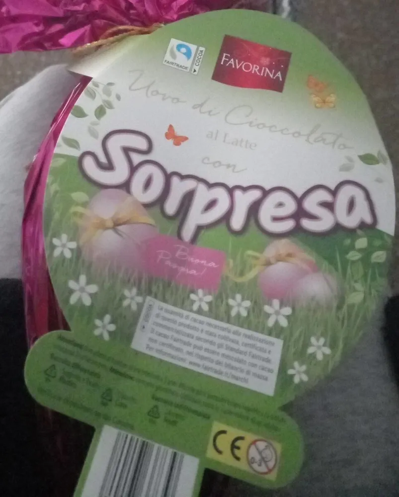 Uovo di cioccolato al latte