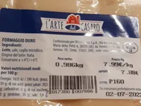 Formaggio duro