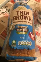 Thine Brown sliced wholemeal bread