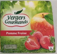 Dessert pomme fraise