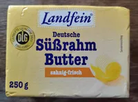 Deutsche Süßrahm Butter