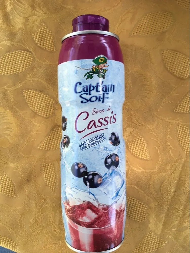 Sirop de cassis