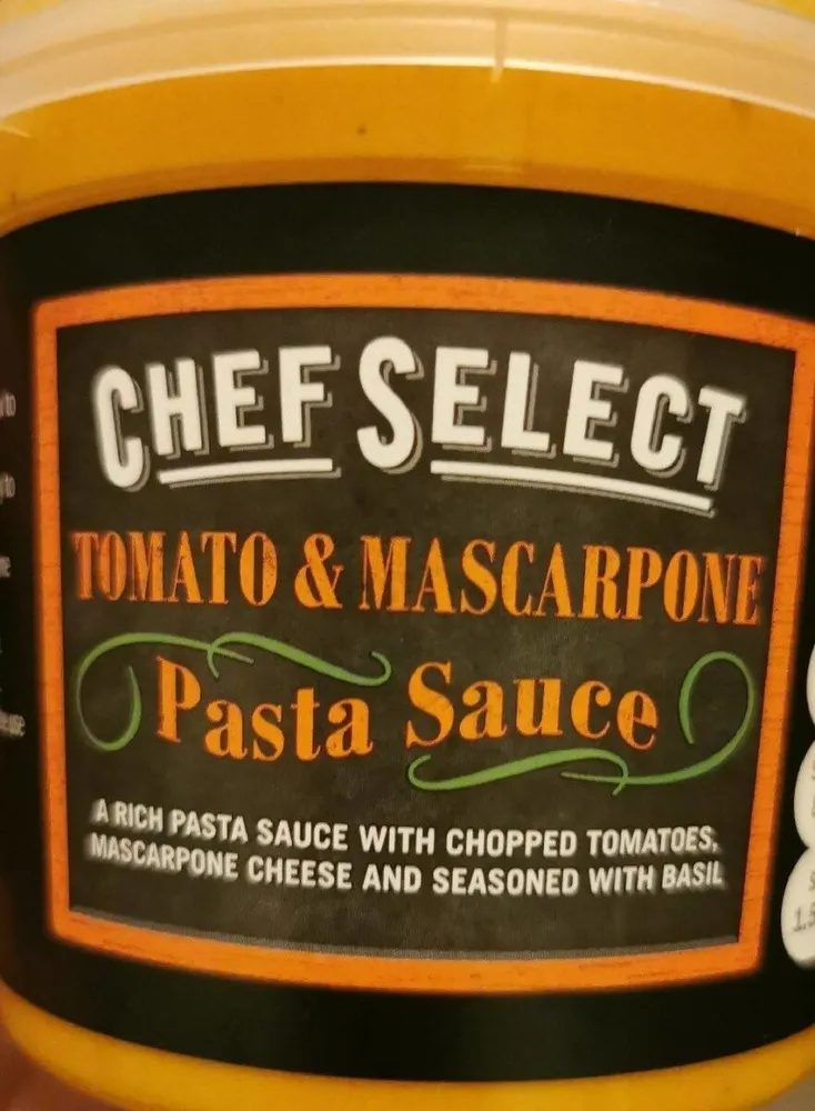 Tomato & mascarpone pasta sauce