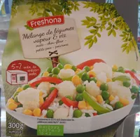 Mélange de légumes vapeur & riz