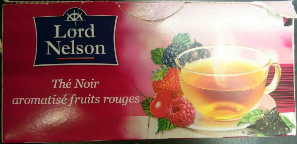 Thé Noir Aromatisé Fruits Rouges