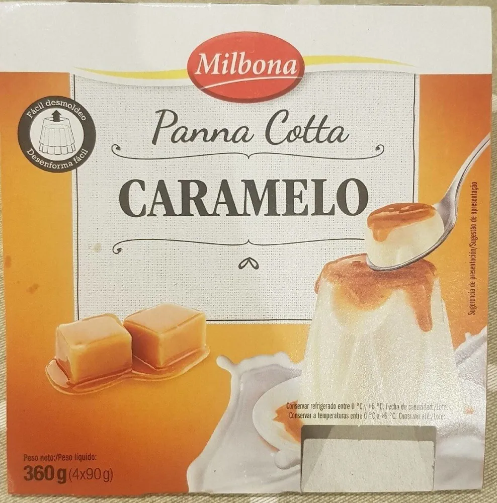 Panna cotta caramelo