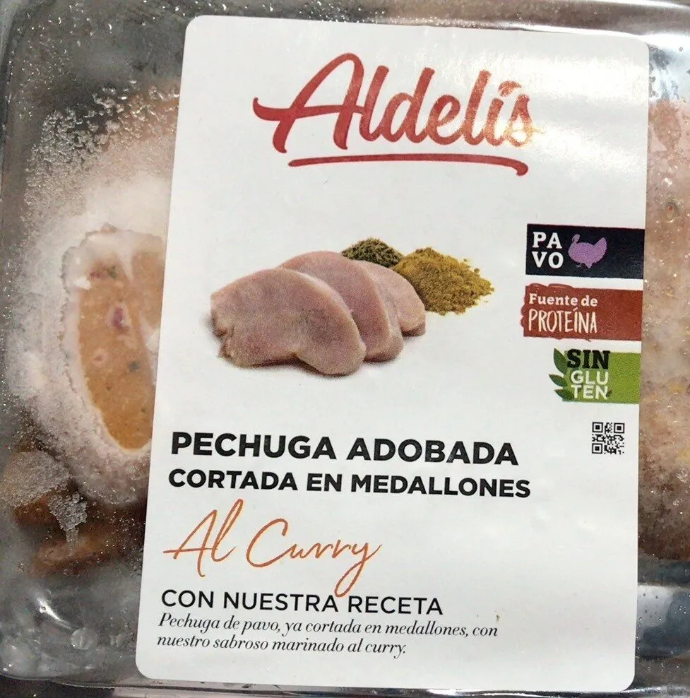 pechuga de paco al curry