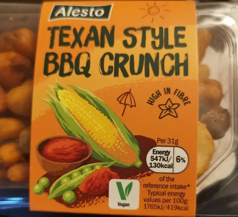 Texas style BBQ crunch