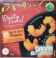 12 Hot & Spicy Prawns