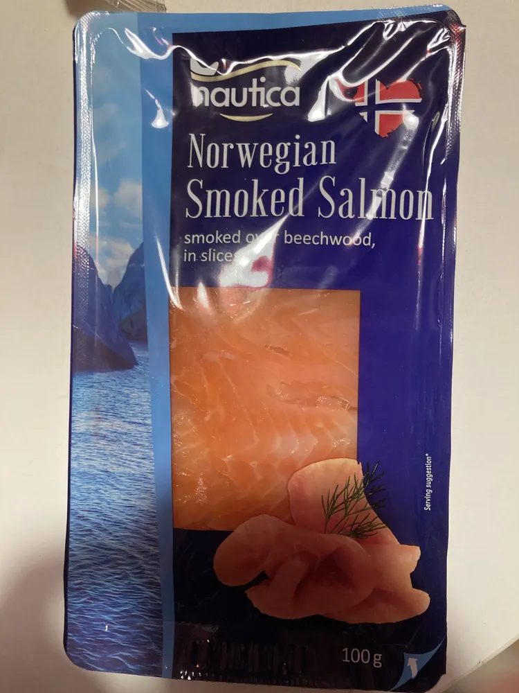 Salmon ahumado en lonchas