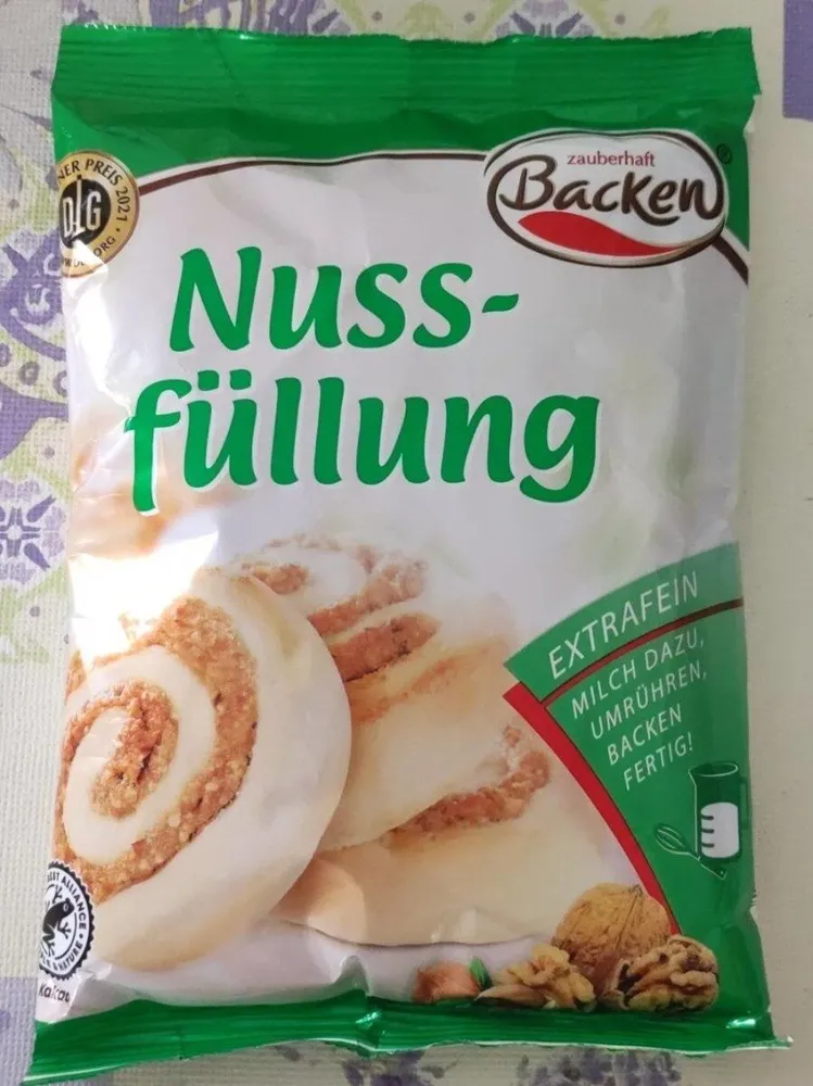 Nussfüllung