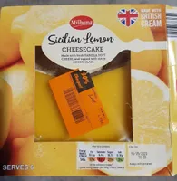 Sicilian lemon cheesecake