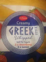 Creamy Greek whipped style