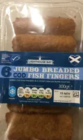 Cod fish fingers
