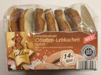 Goldora Feine Nürnberger Oblaten-Lebkuchen, natur