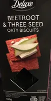 Galettes d'avoine auc bettraves rouge et 3 graines