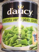 Haricots verts plats coupés