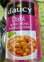 Dahl de pois chiches&lentilles corail