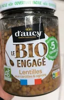 Lentilles aux carottes et oignons