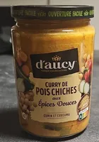 Curry de pois chiches aux épices douces