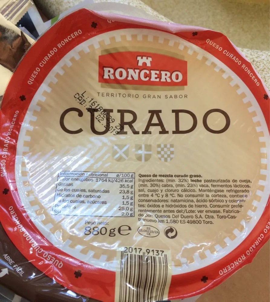 Queso curado