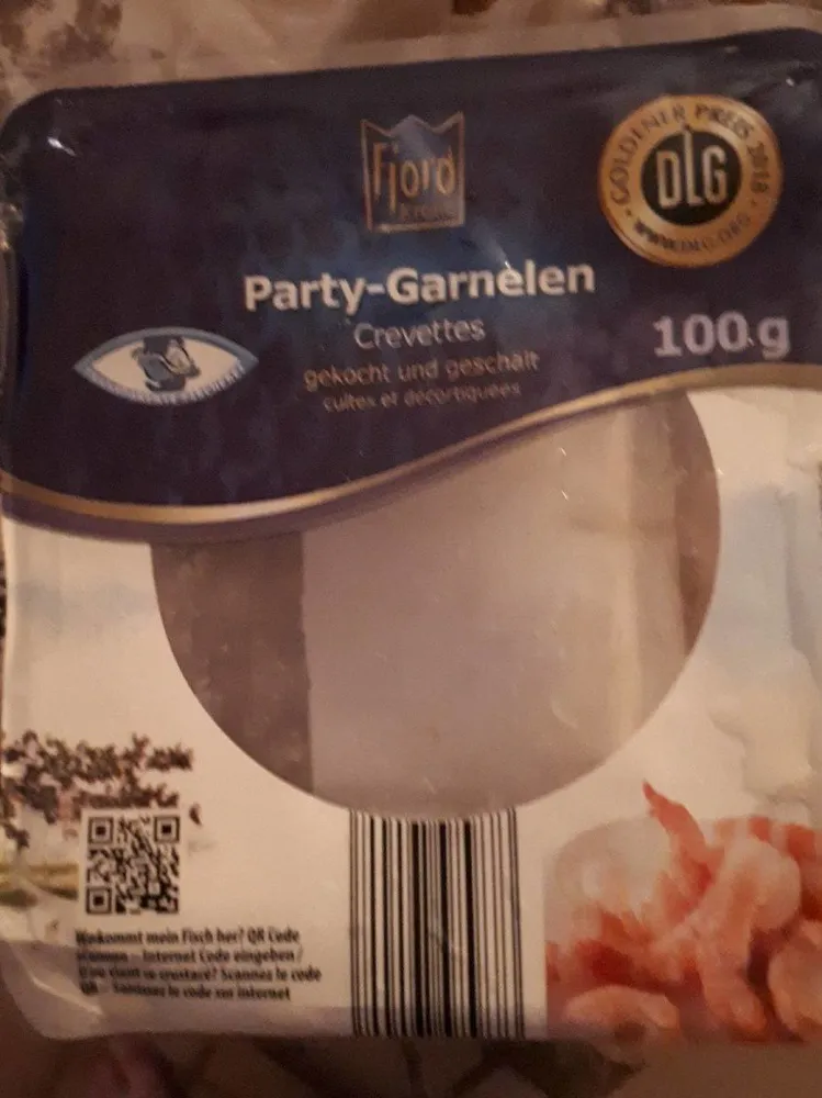Crevettes cuites décortiquées