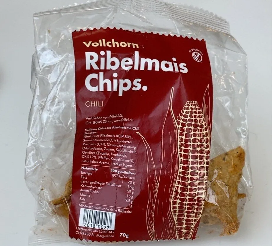 Ribelmais chips